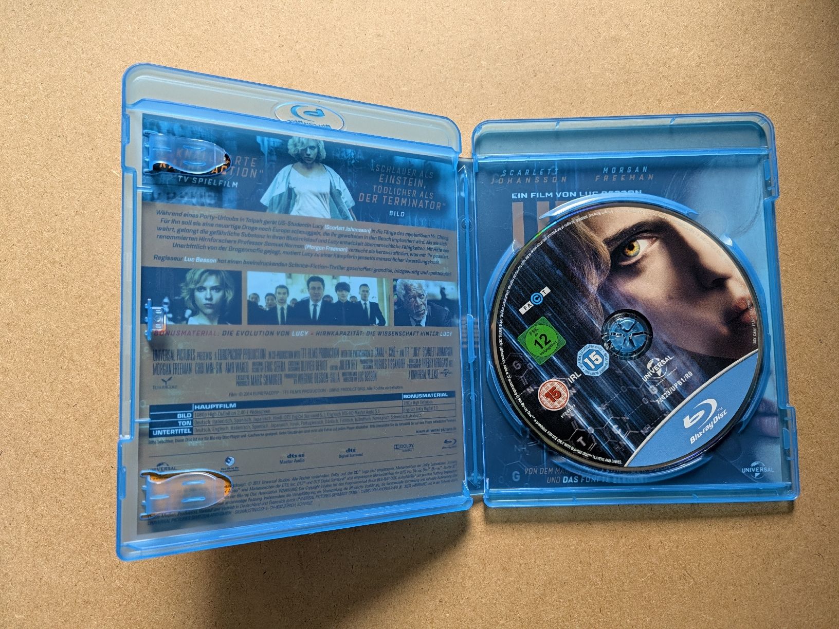 Alle DVDs: Lucy von Luc Besson Blu-ray – Gebraucht aus Chur von FreakofRarity 1