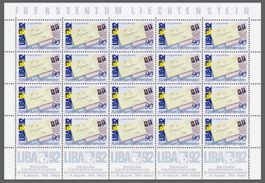🇱🇮 1991 SÉRIE ** « EXPO PHILATÉLIQUE LIBA 92 « (SBK 49.00)