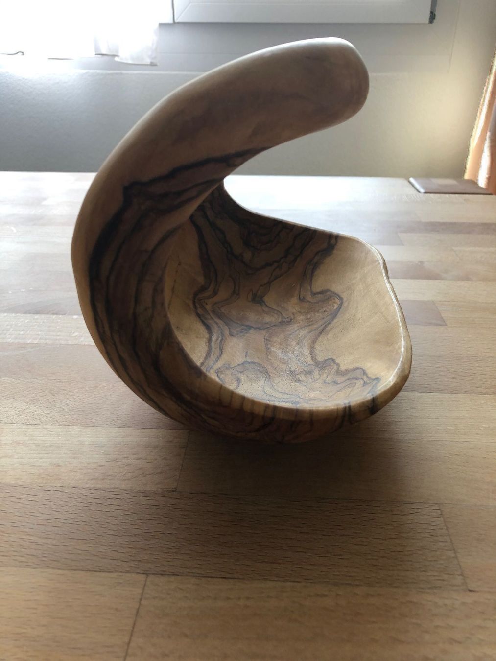 Articoli in legno: Schale aus Olivenholz – Nuovo (secondo la descrizione) da Brunnen venduto da Bastelrausch 3