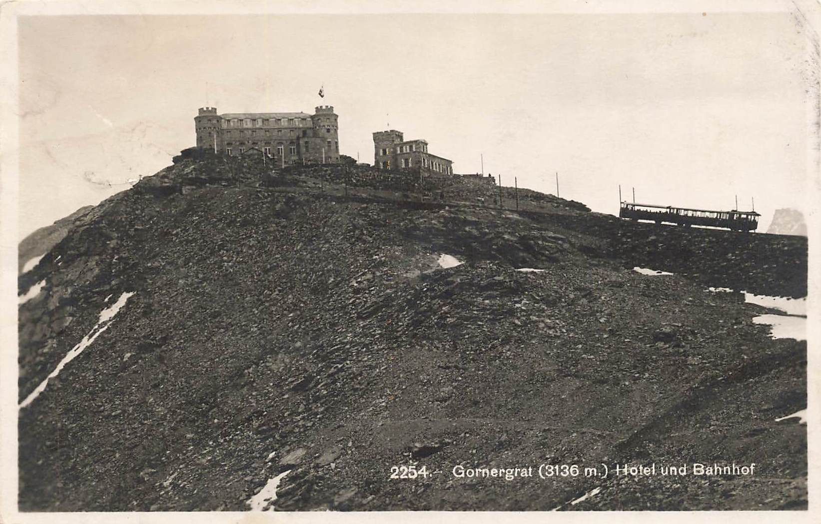 Cartoline postali: Gornergrat hotel Bahnhof – Usato da Biasca venduto da Blenio71