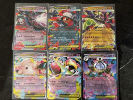 Mega EX 6er Bündel Pokémon Karten EN 
