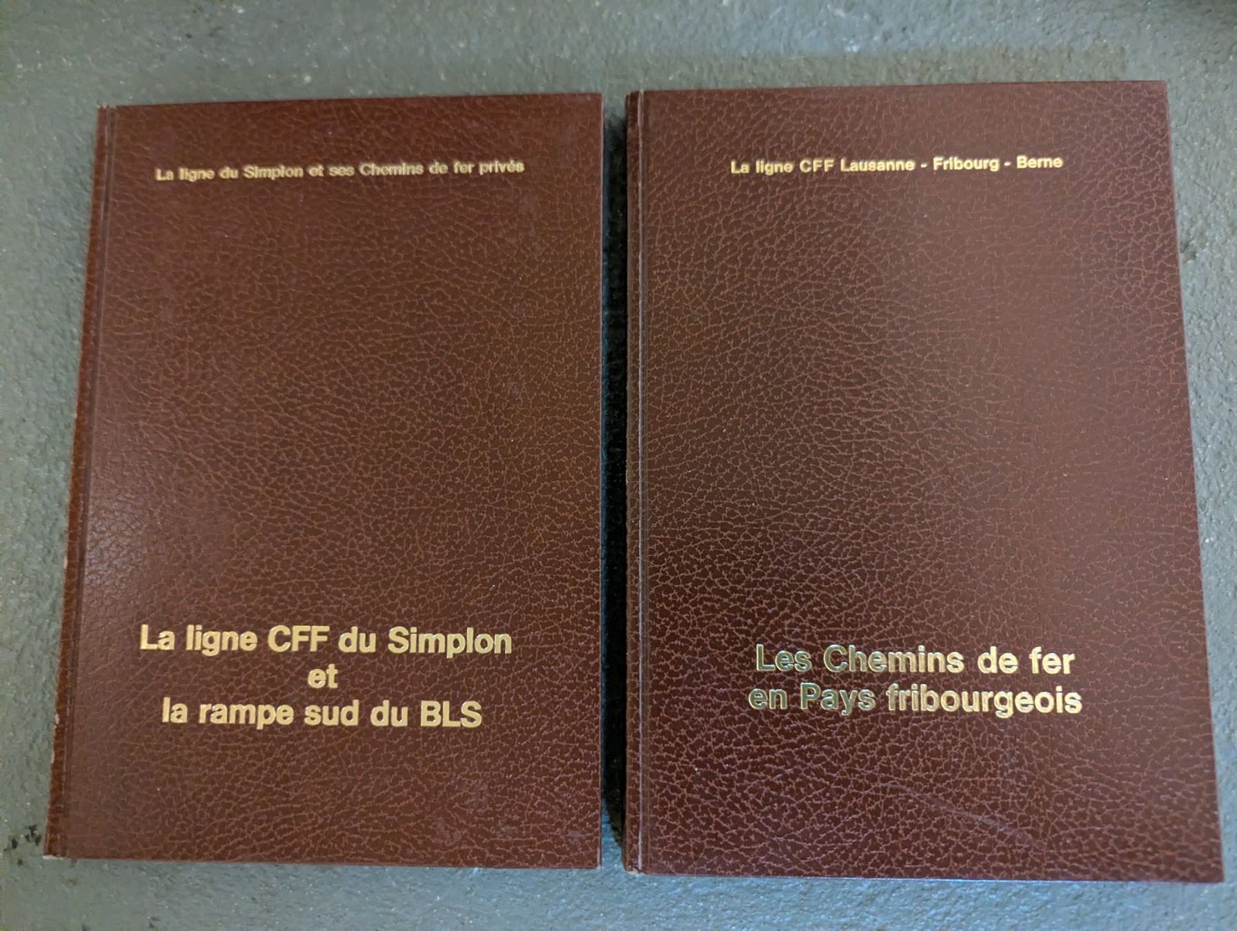 Libri: 7 volumes de chemins de fer. – Usato da montcherand venduto da Niollu 3
