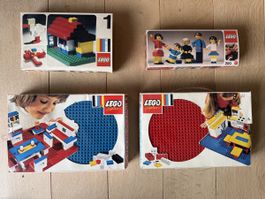 LEGO vintage années 70 lot 4 boîtes originales