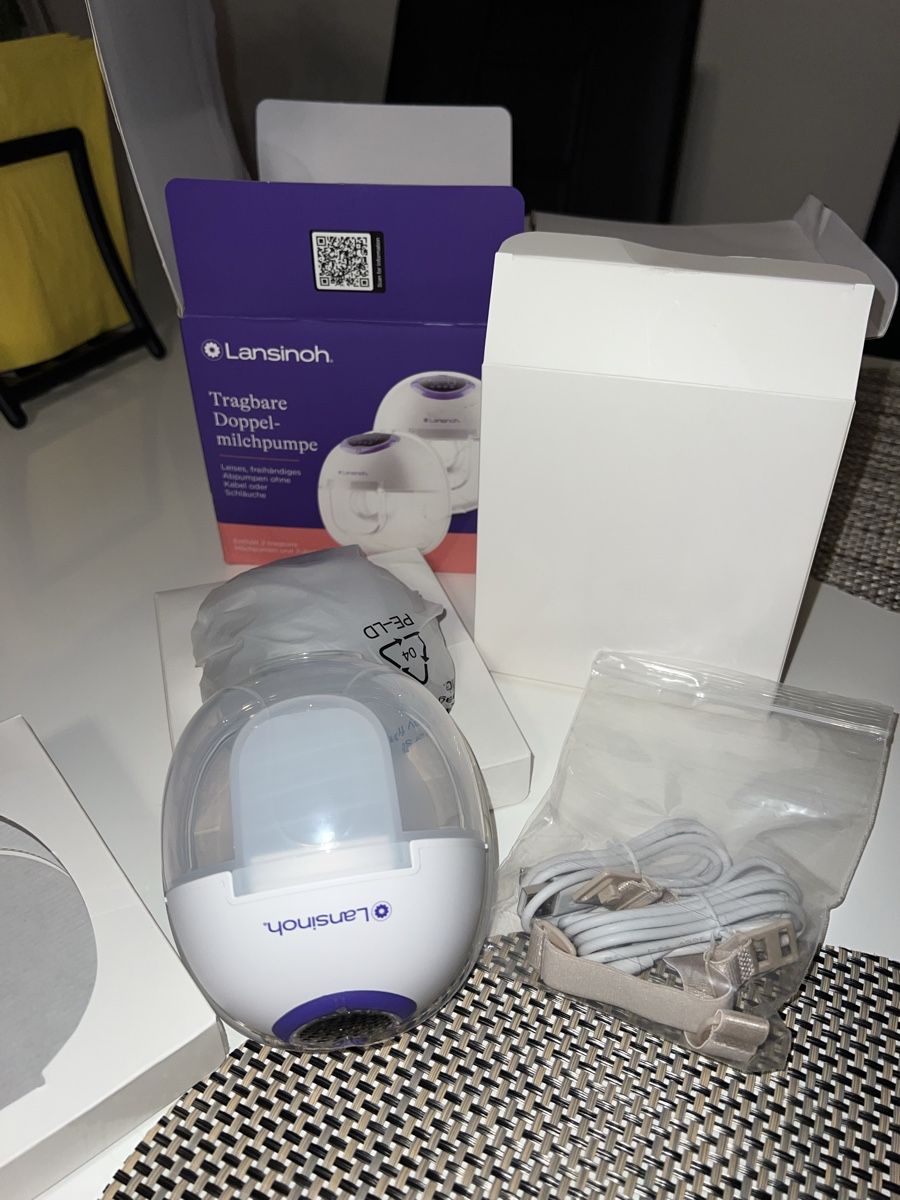 Lansinoh Accessori per l’allattamento: Lansinoh Tragbare Doppel Milchpumpe – Nuovo e nell'imballaggio originale da Urtenen-Schönbühl venduto da mit_q9fb