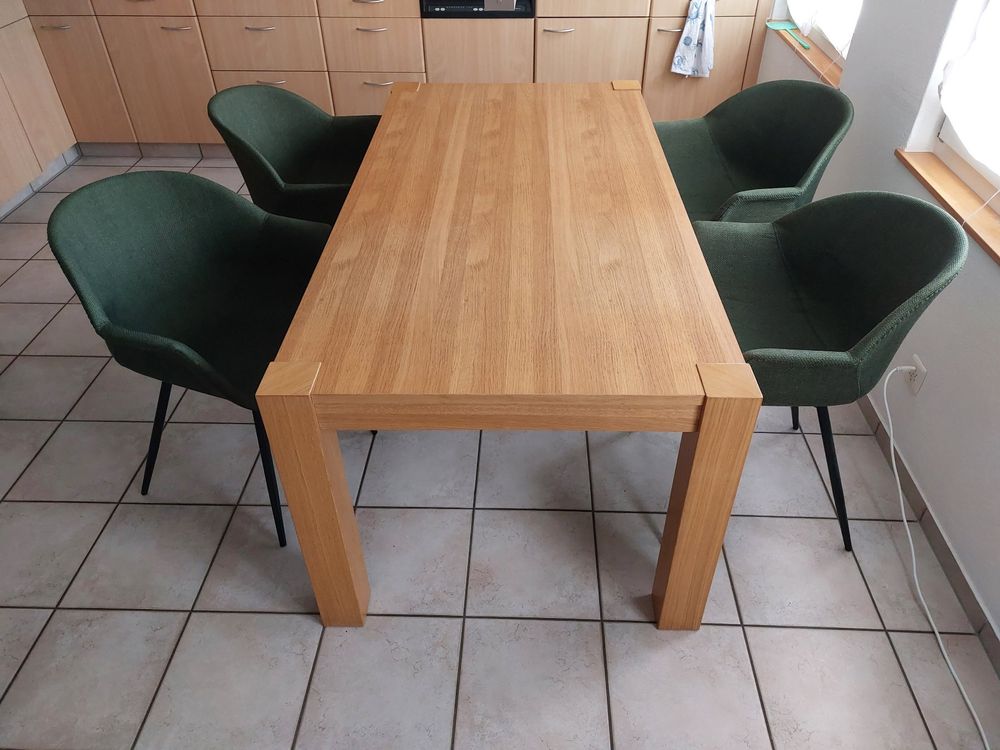 Esstisch Ikea und schöne bequeme Stühle von Livique Kaufen auf Ricardo
