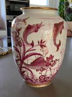 Einmalige Porzellan Vase mit Charme und Witz