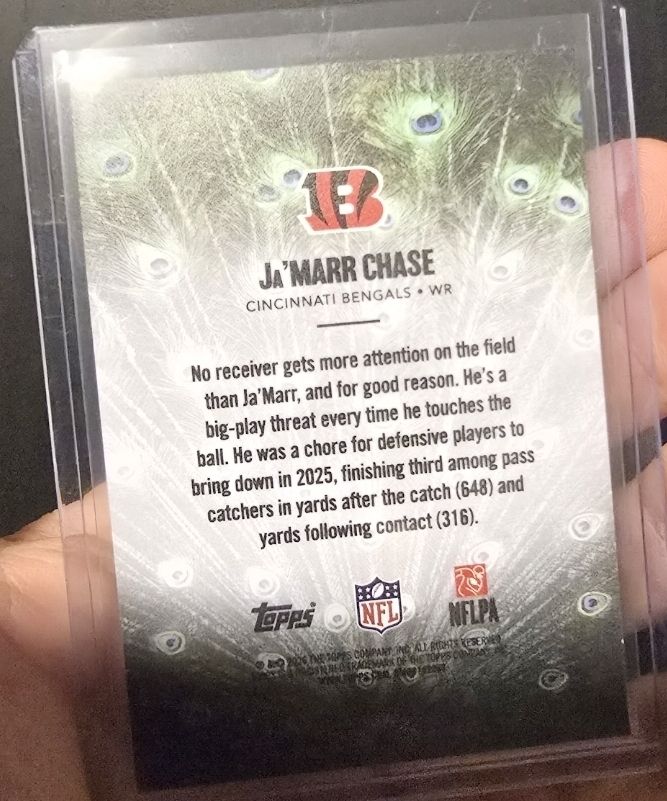 Topps Carte collezionabili: Topps Flagship Ja'Marr Chase NFL Case Hit SSP – Nuovo (secondo la descrizione) da Knonau venduto da DEAL_MASCHINE 1