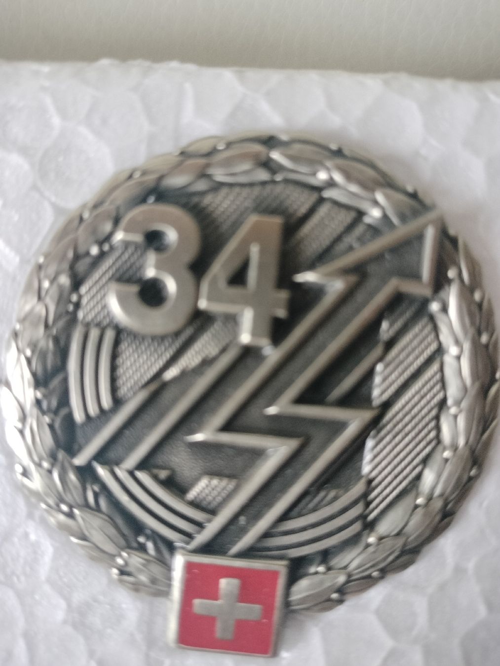 Schweizer Armee Uniformi: Schweizer Armee Militär Peret Emblem – Usato da Schwanden Sigrisw venduto da len_9yqg 3