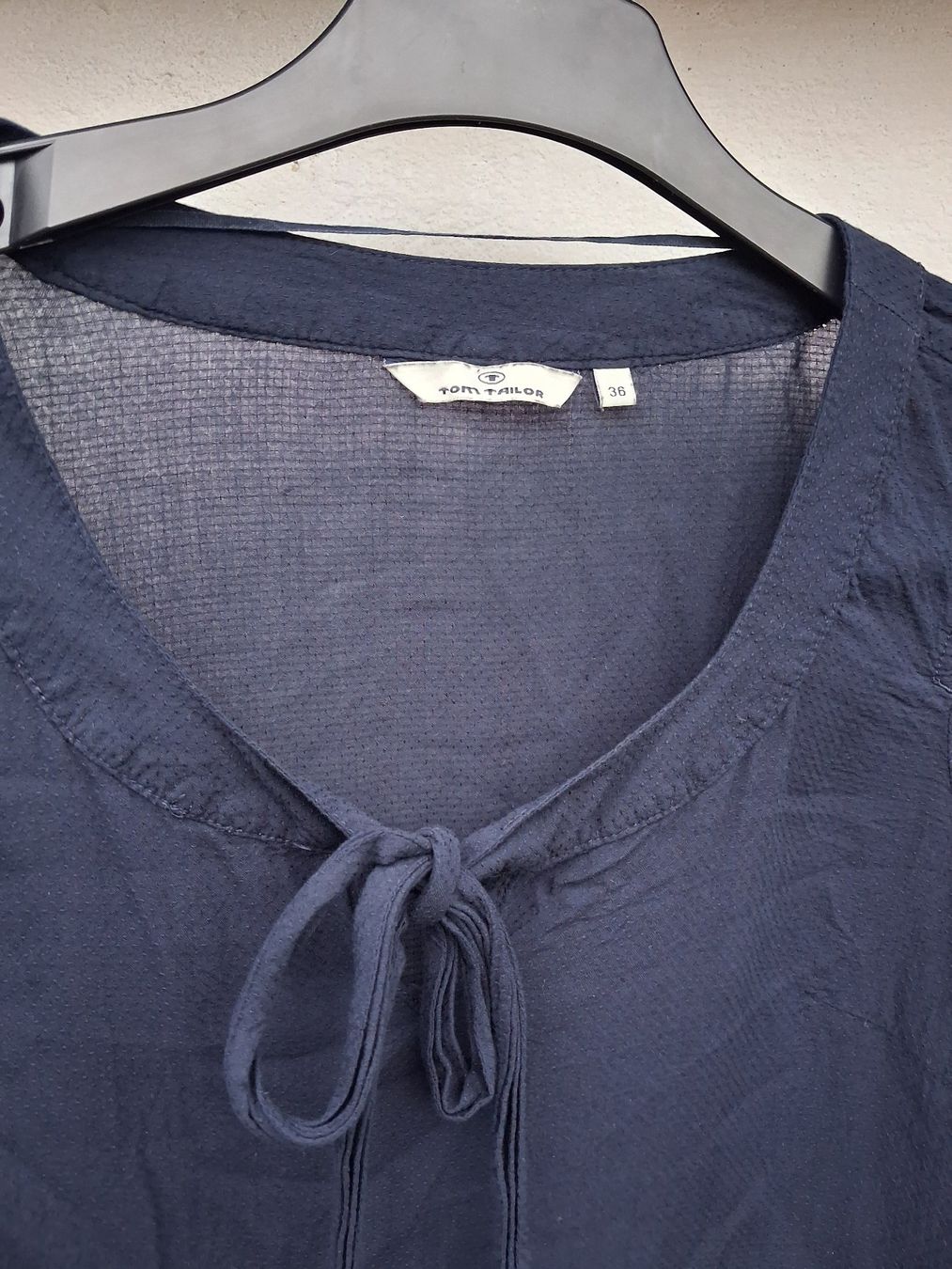 Tom Tailor Camicette: Tom Tailor Bluse dunkelblau Gr.36, neuwertig – Nuovo (secondo la descrizione) da Wald ZH venduto da e8e 2