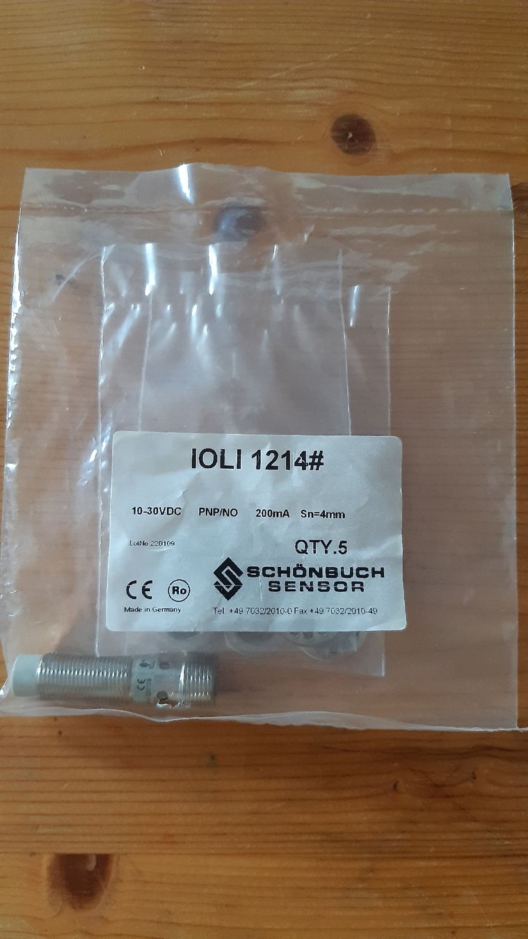 Elektronikbauteile: Schönbuch Sensor IOLI 1214# Induktiv Sensor - Neu & OVP – Neu und originalverpackt aus Oey von Parkplatzbrocki