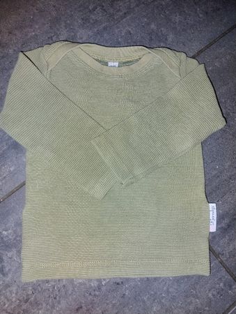 Stjernelys Langarmshirt Gr. 74/80 handmade