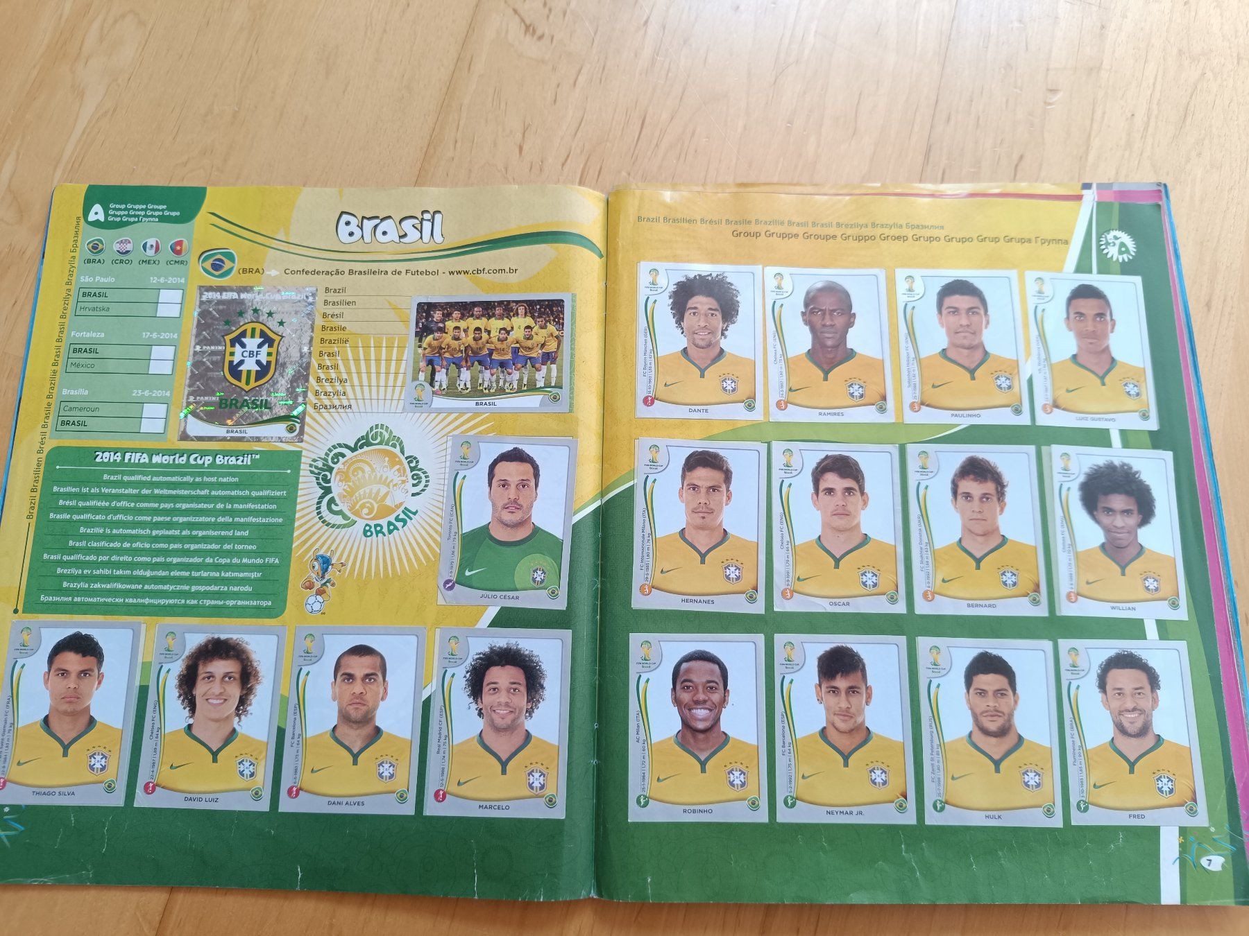 Panini Albums: Panini WM 2014 – D'occasion à Möriken AG par Brigitte111 1