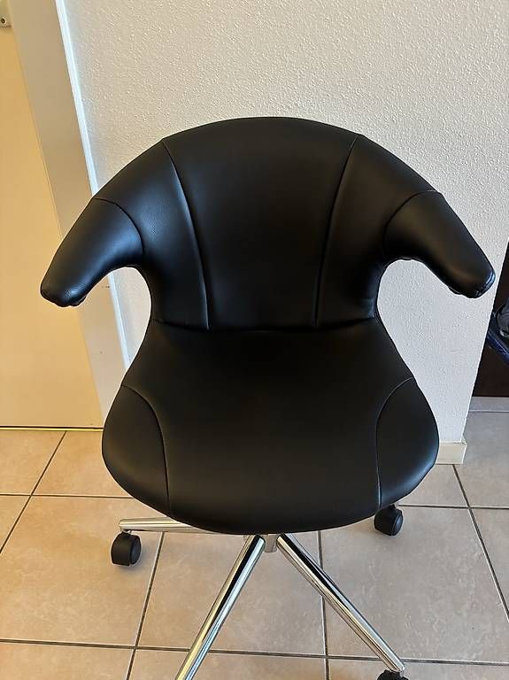 Sessel: Fauteuil de bureau cabriolet noir – Gebraucht aus Cheseaux-Lausanne von fre_qh6v 3