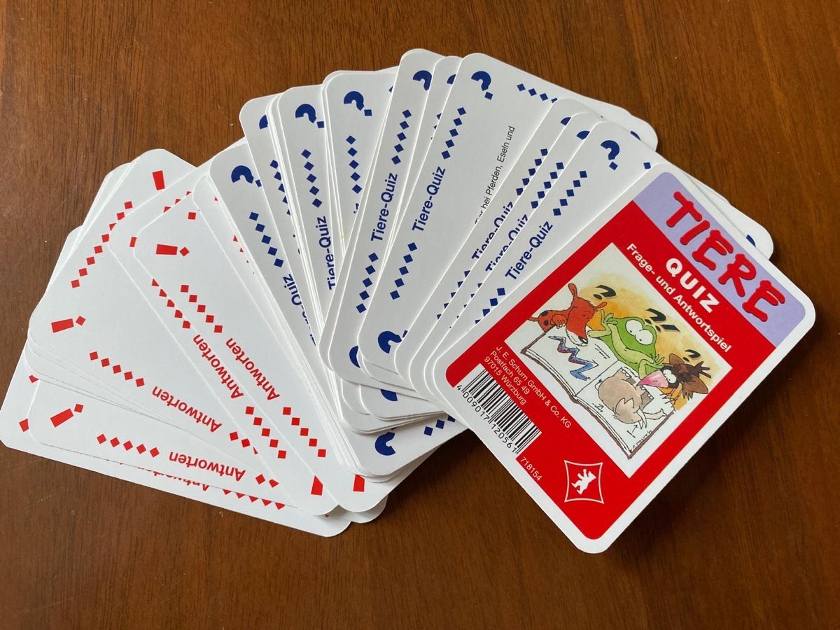 Giochi: Quartett- und Quizspiele – Usato da Laufen venduto da mercedes420 8
