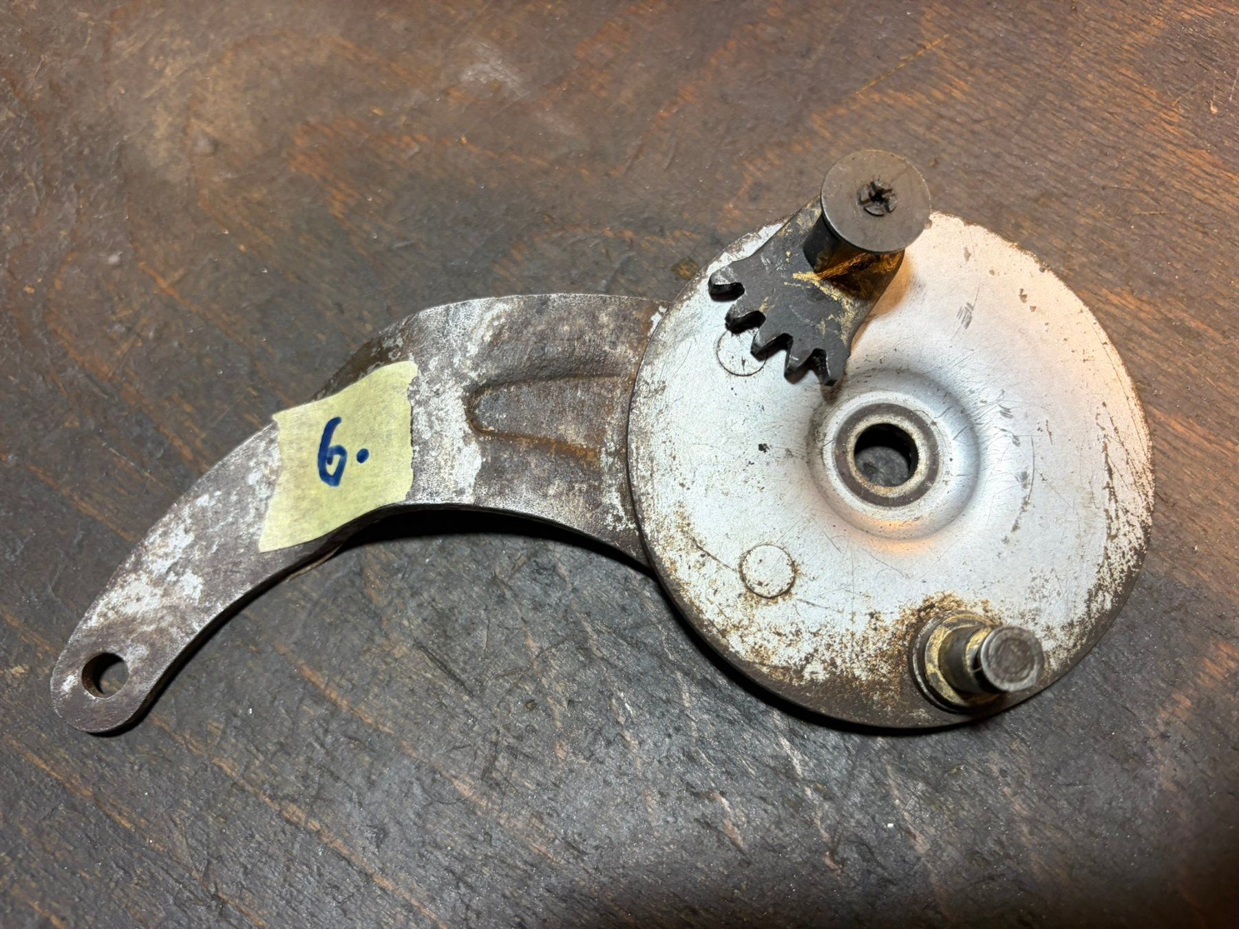 Sachs Parti ricambio per ciclomotori: Sachs Bremsplatte Nr.6 Rücktritt-Hinterrad - Versand möglich – Usato da Hinwil venduto da Biketube 1