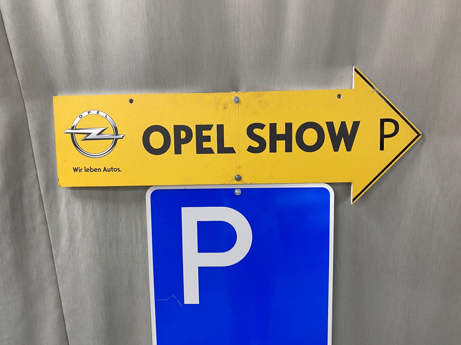 Insegne: Parktafel Opel Show – Usato da Hägglingen venduto da kar_v9qf 6