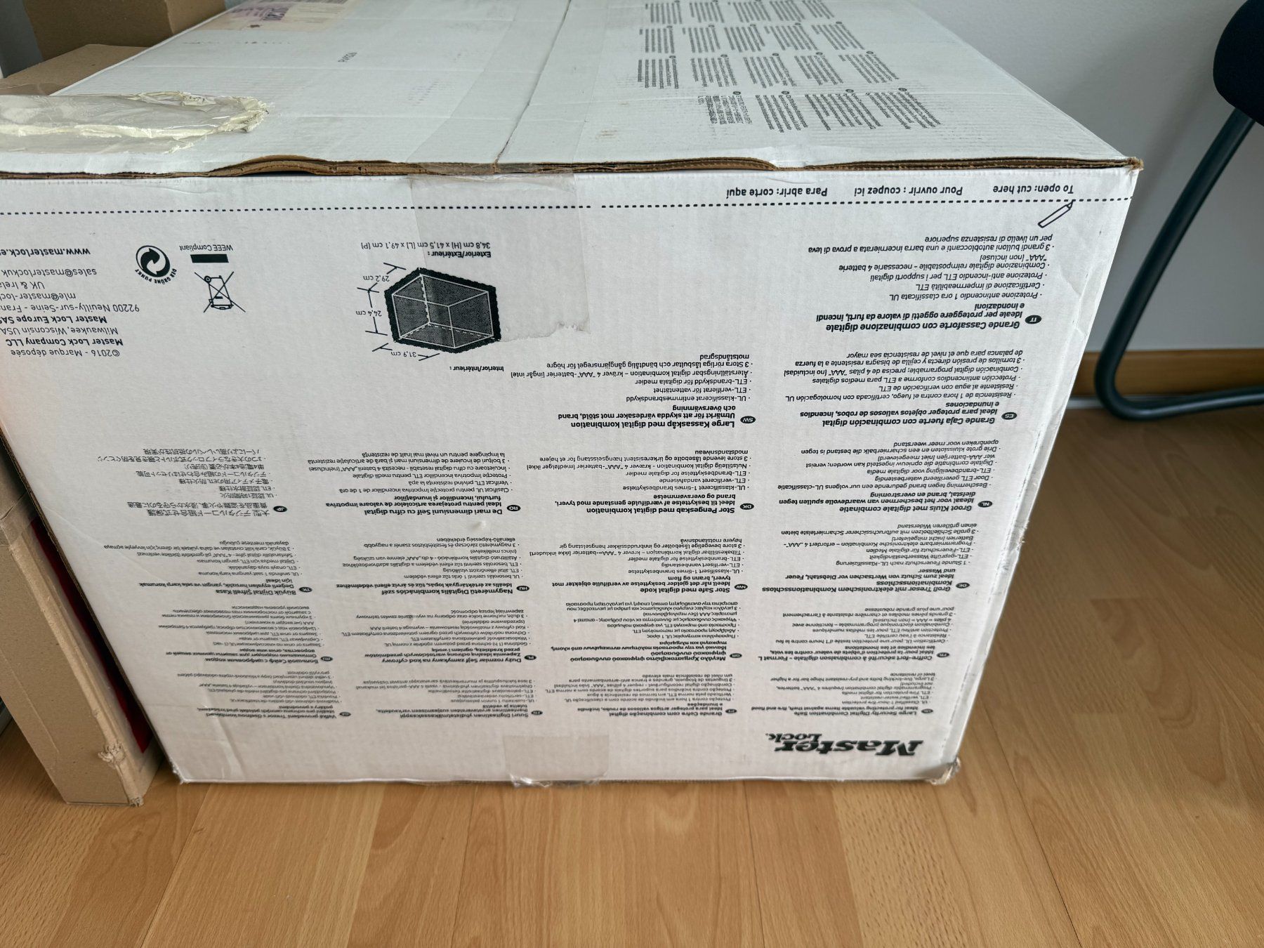 Coffre-fort: Coffre Masterlock NEUF – D'occasion à Tramelan par com_shc6 3