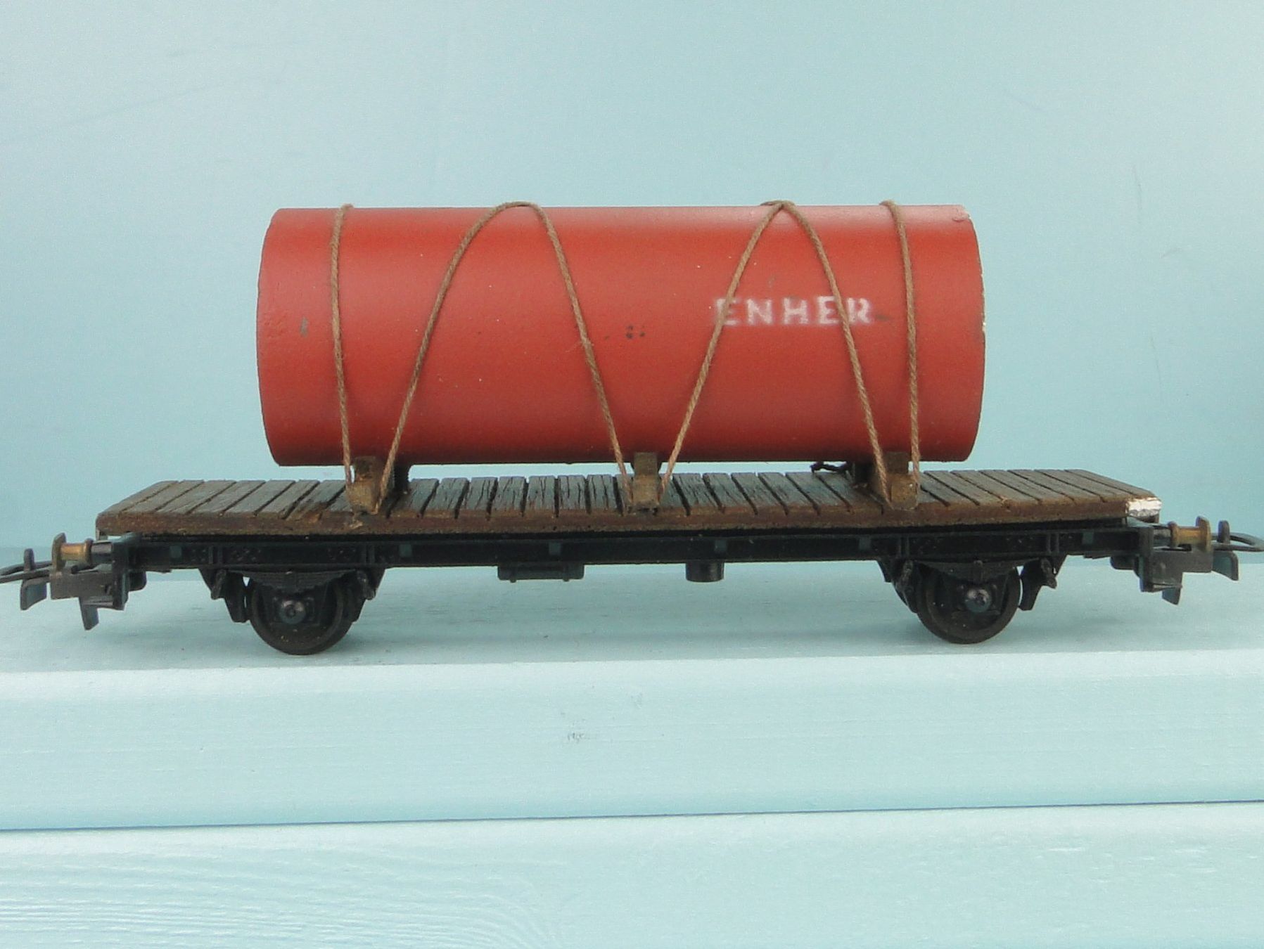 Trains électriques: Garvi H0 Flachwagen mit Rohr – D'occasion à Bülach par cann11 2