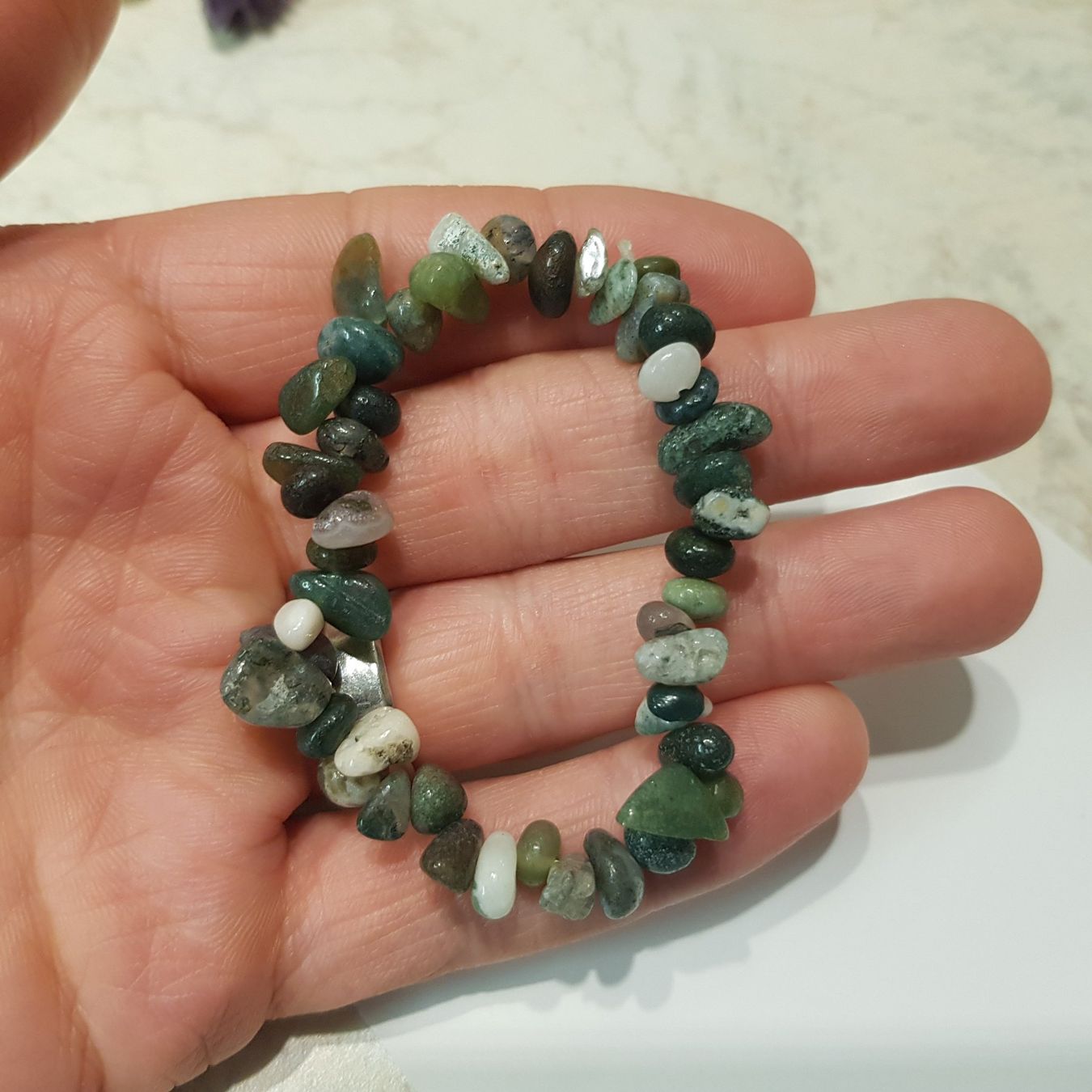 Armbänder & -reifen: Moosachat Armband – Neu und originalverpackt aus Schwanden-Brienz von Testudo06 1