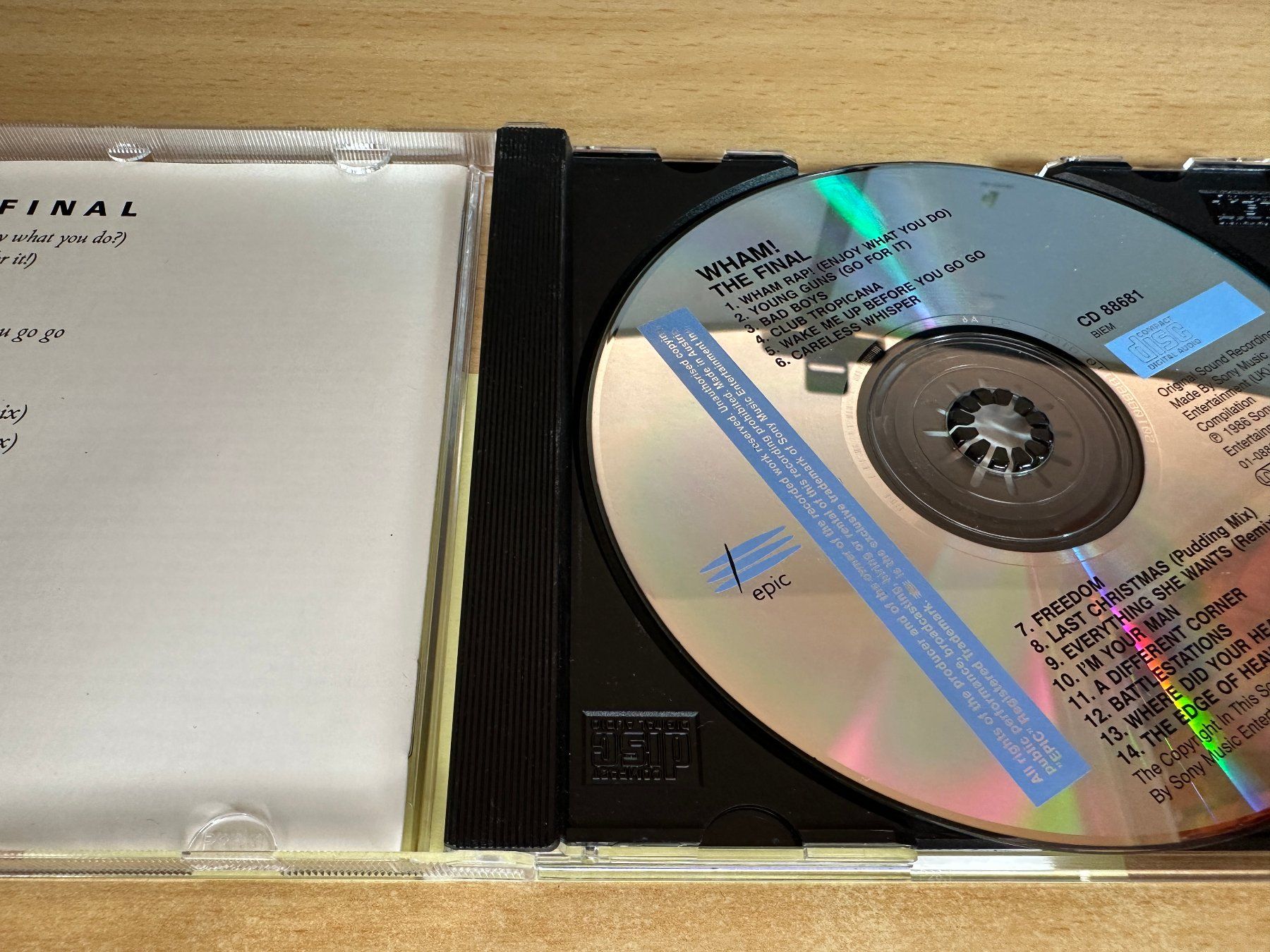 CD: Wham! – The Final – Usato da Rikon im Tösstal venduto da Alpenmutz 2