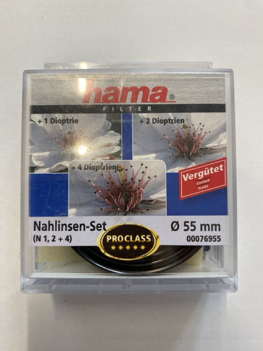 Filtri: Hama Nahlinse +1,+2,+4 Dioptrien, 55mm – Usato da Zürich venduto da KochphotoAG