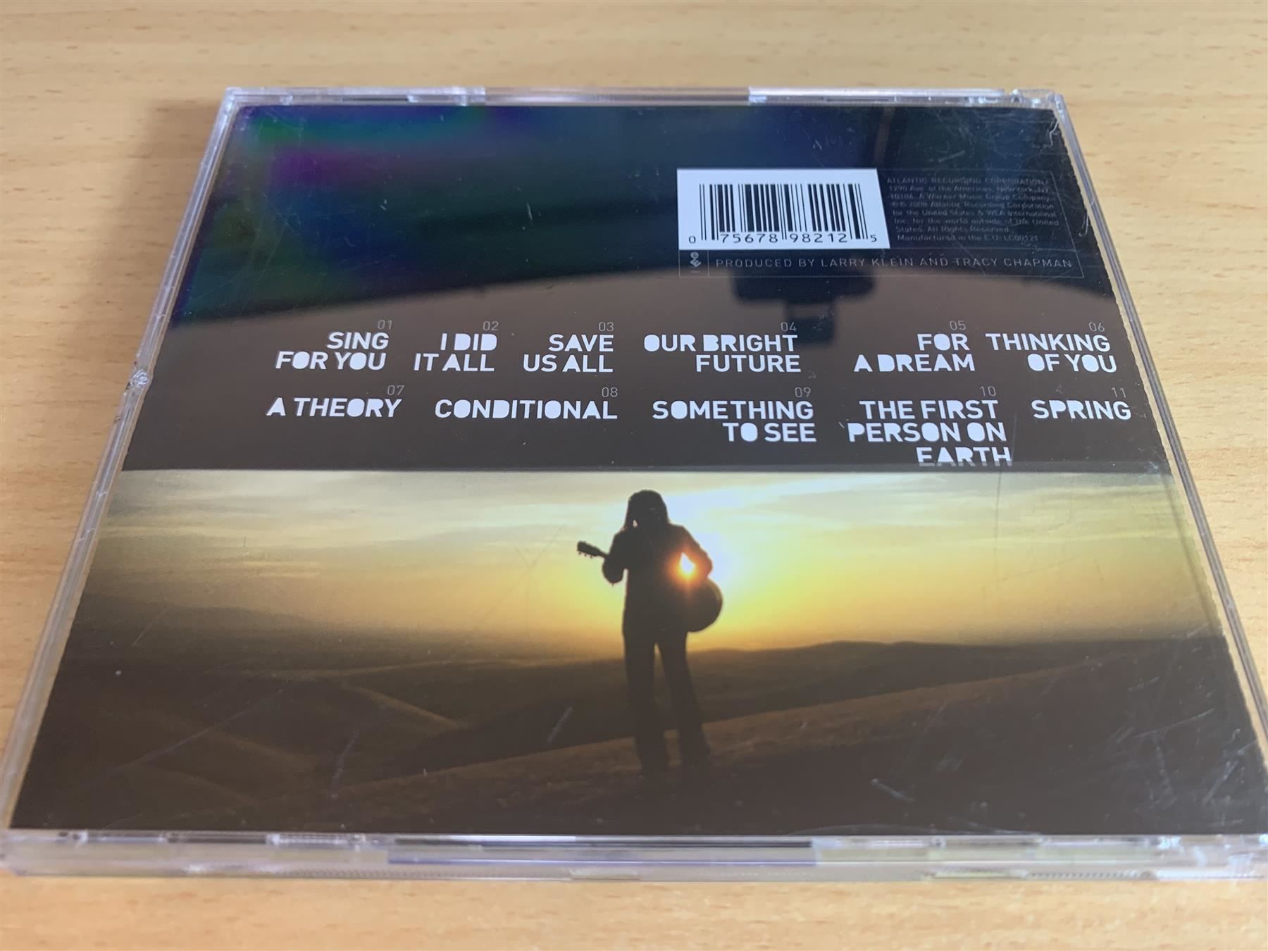 CD: Tracy Chapman – Our Bright Future – Usato da Rikon im Tösstal venduto da Alpenmutz 1