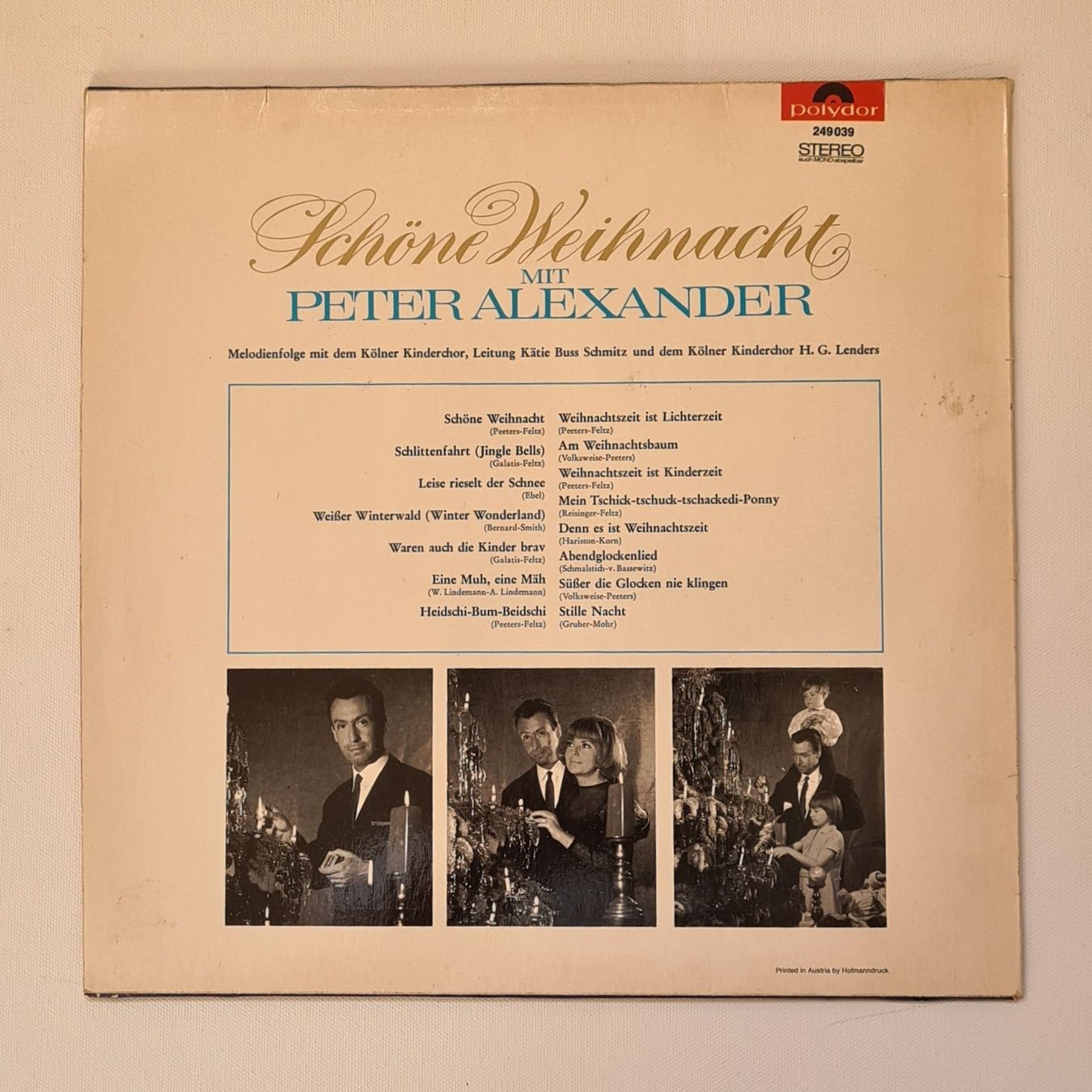 Dischi in vinile: LP | Schöne Weihnacht mit Peter Alexander – Usato da Dietikon venduto da Jacky1983 1