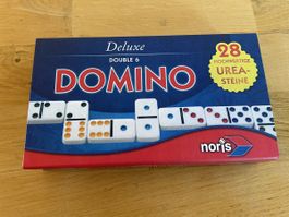 Domino Deluxe Double 6 - 28 hochwertige Ureasteine 