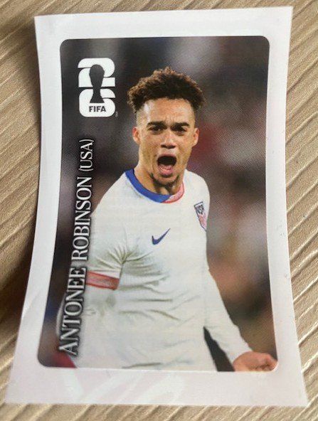 Panini Sammelbilder & Trading cards: Panini Cola Antonee Robinson – Neu (gemäss Beschreibung) aus Staufen von Nasli