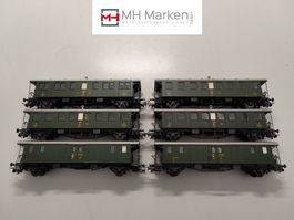 Liliput 6-Teiliges Set SBB CFF FFS Personenwagen DCH0 mitOVP