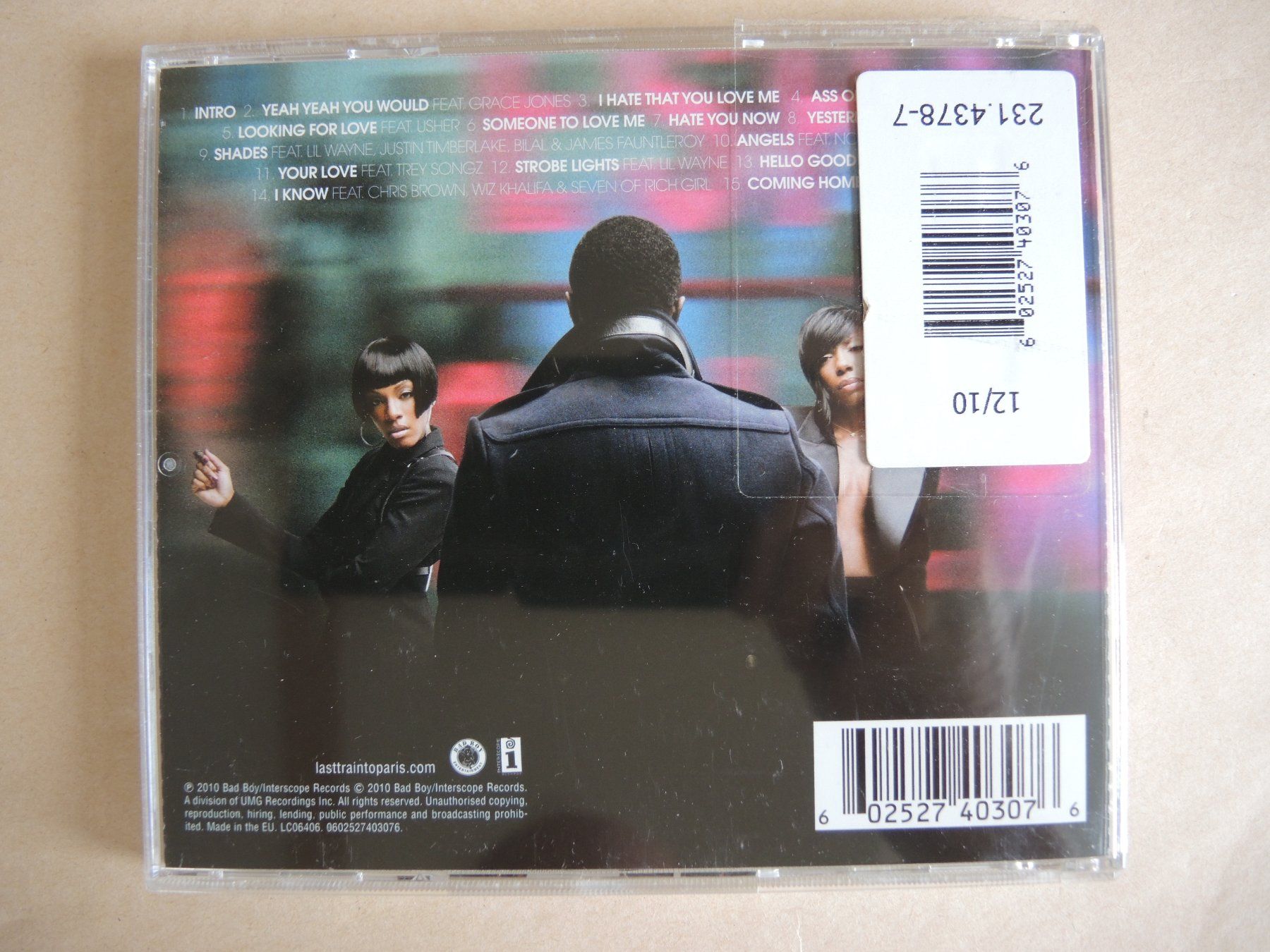 CDs: CD - DIDDY DIRTY MONEY- Last Train to Paris – Gebraucht aus Rorschach von maeck8 2