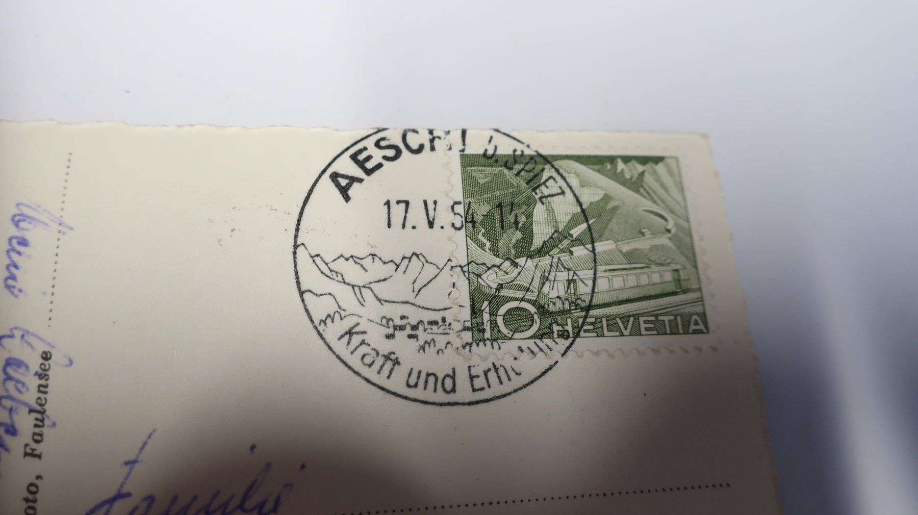 Cartoline postali: Alpenblick Aeschi Soloth. Erholungsheim – Usato da Cormoret venduto da Pascalll2001 4