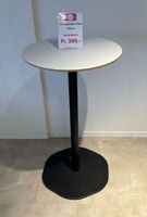 Bartisch HEXAGON Ø 60 cm Höhe 105 cm mit Gusseisenfuss
