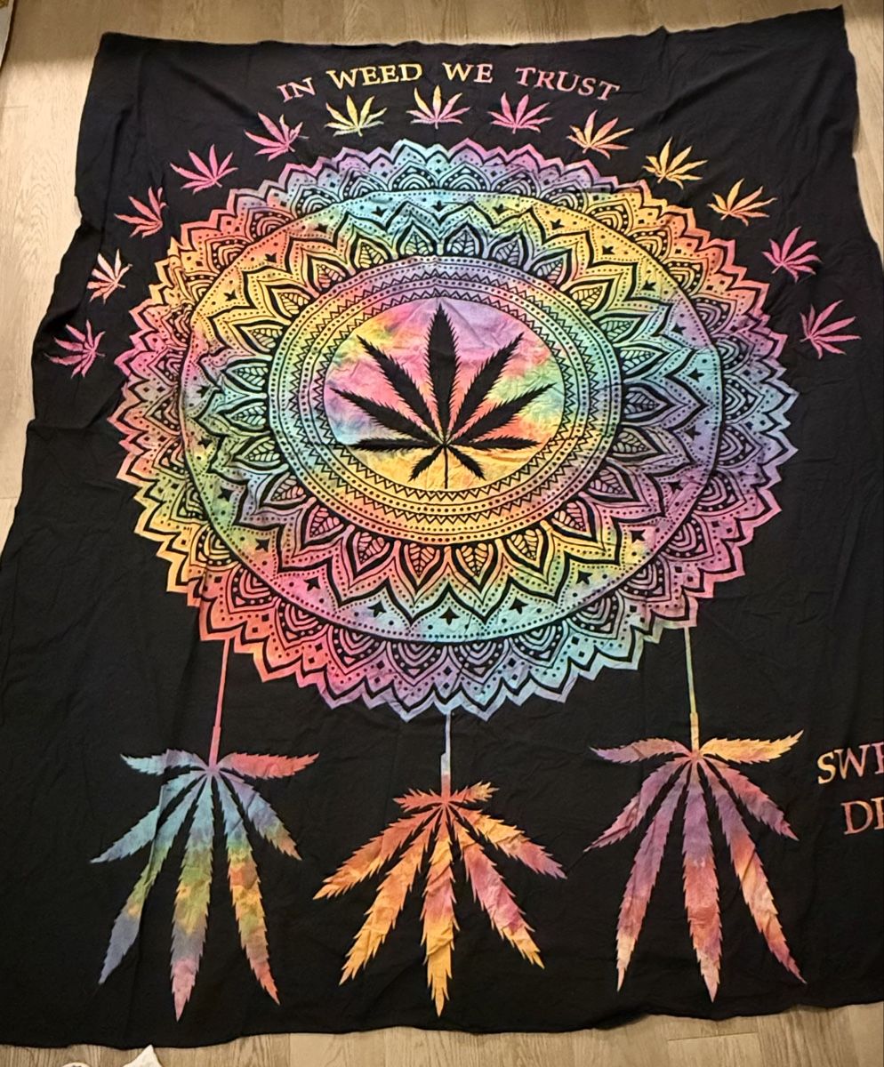 Alle Dekorationen: Wandteppich Hippie Goa Mandala, farbenfroh, Gross – Neu (gemäss Beschreibung) aus Urdorf von kaaaariin