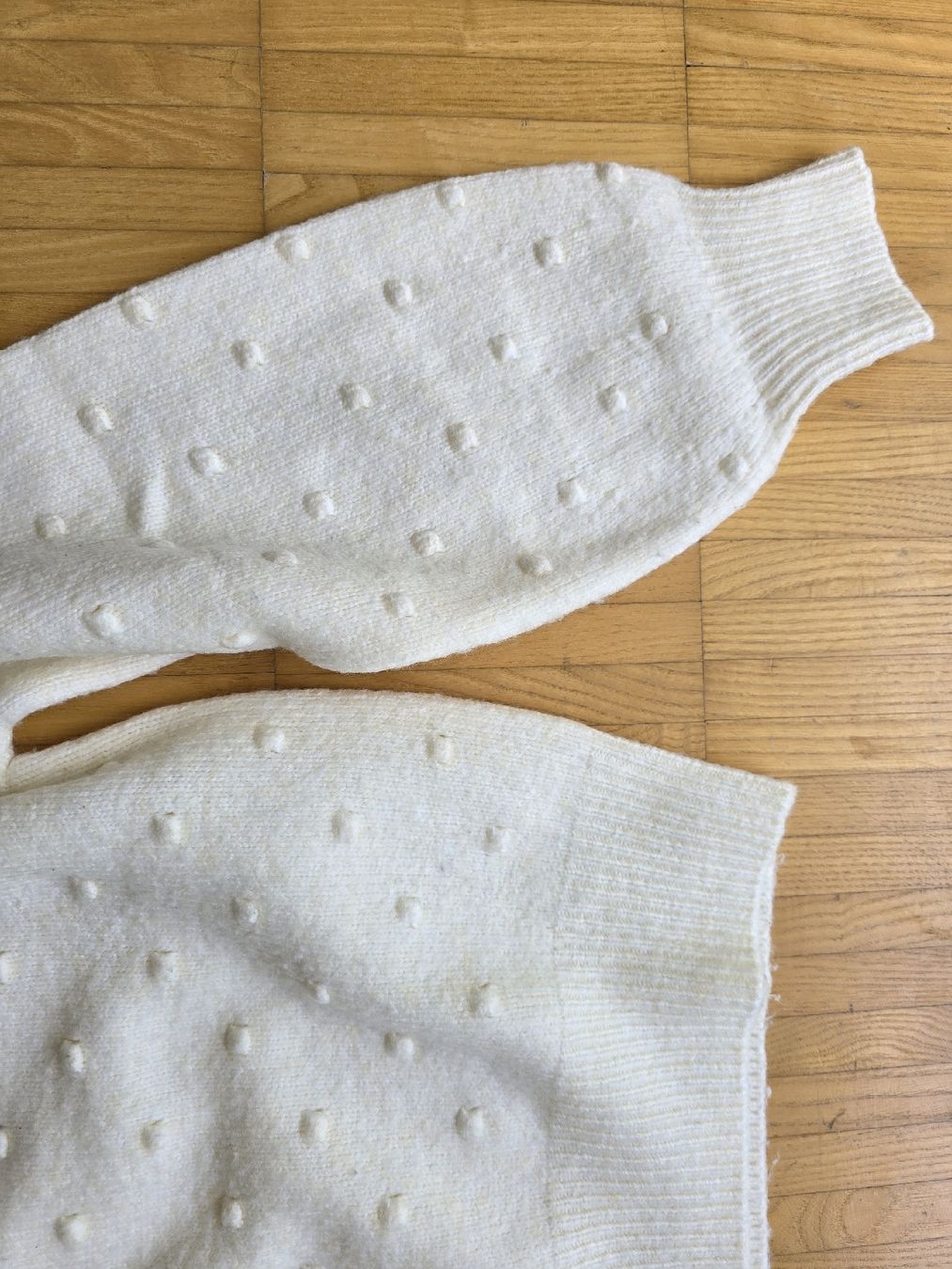 Maglioni & Felpe: MNG Strickpullover, weiss - beige, Grösse XXS – Nuovo (secondo la descrizione) da St. Gallen venduto da A.W.128 1
