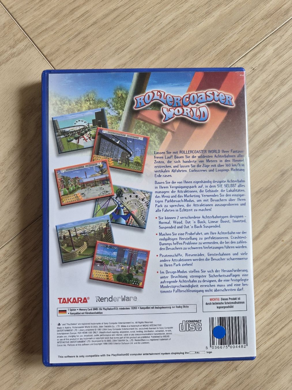 Sony Giochi: RollerCoaster World PS2 - Jeu complet pour les nostalgiques! – Usato da La Joux FR venduto da car_ck96 2