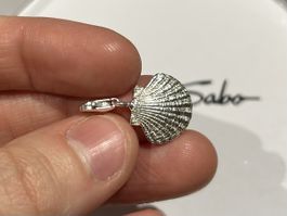Thomas Sabo Charm Anhänger Muschel 🐚 925er Silber, Top! 🌊