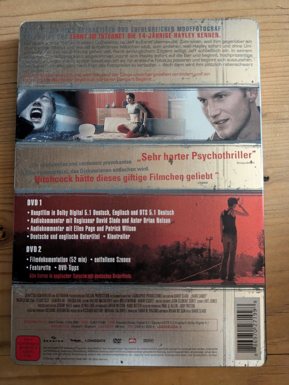 Alle DVDs: Hard Candy (2 DVD's Steelbook) – Gebraucht aus Männedorf von Pacer19 1