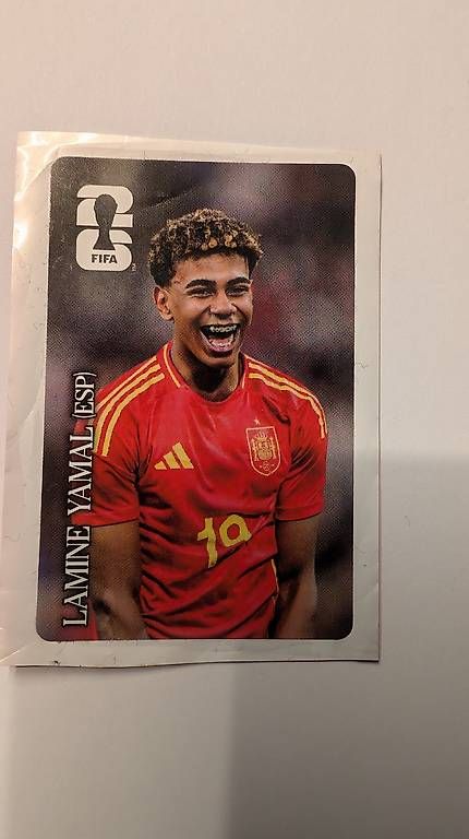 Sammelbilder & Trading cards: Panini Cola Karte Lamine Jamal – Gebraucht aus Aesch BL von Thileep96
