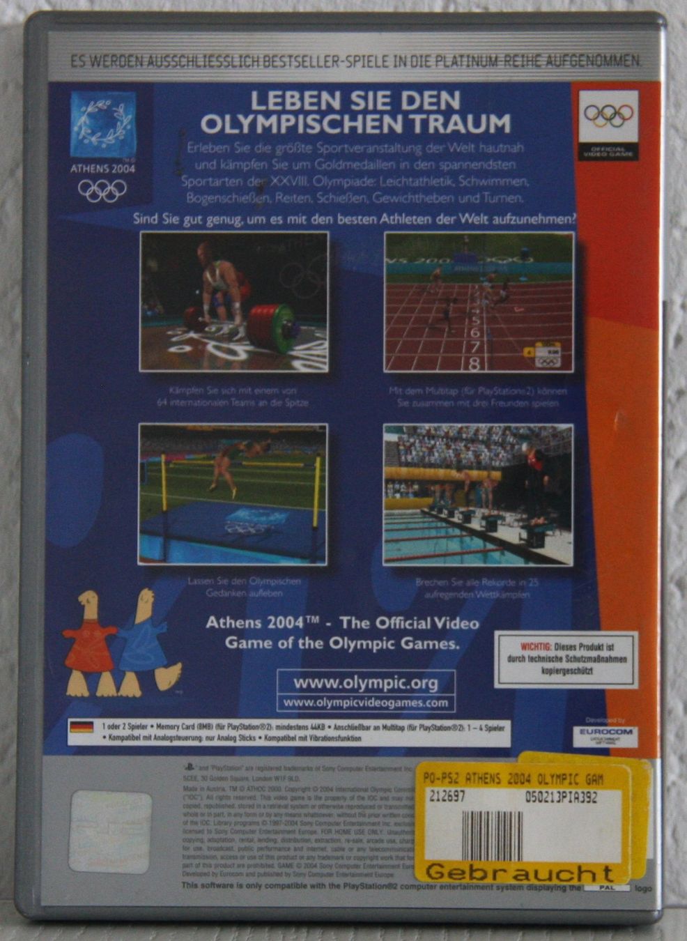 Giochi: PS2 Athens 2004 – Usato da Fisibach venduto da Re-Games24 1