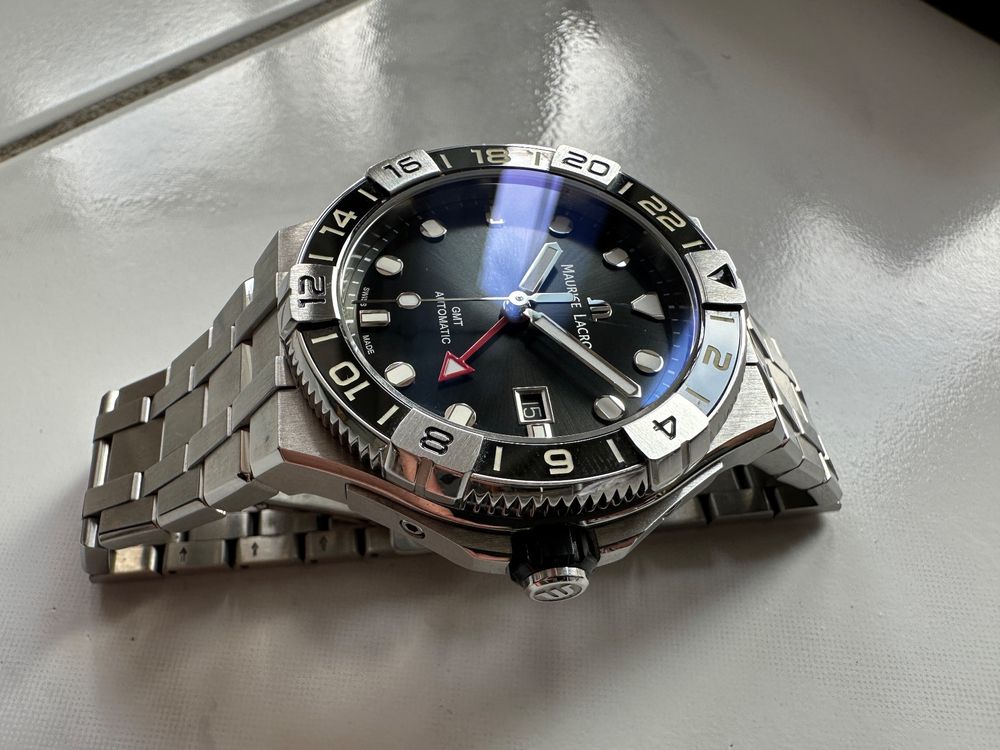Maurice Lacroix Orologi: Maurice Lacroix Aikon Venturer GMT Automatik – Usato da Neunkirch venduto da internet-shop 1