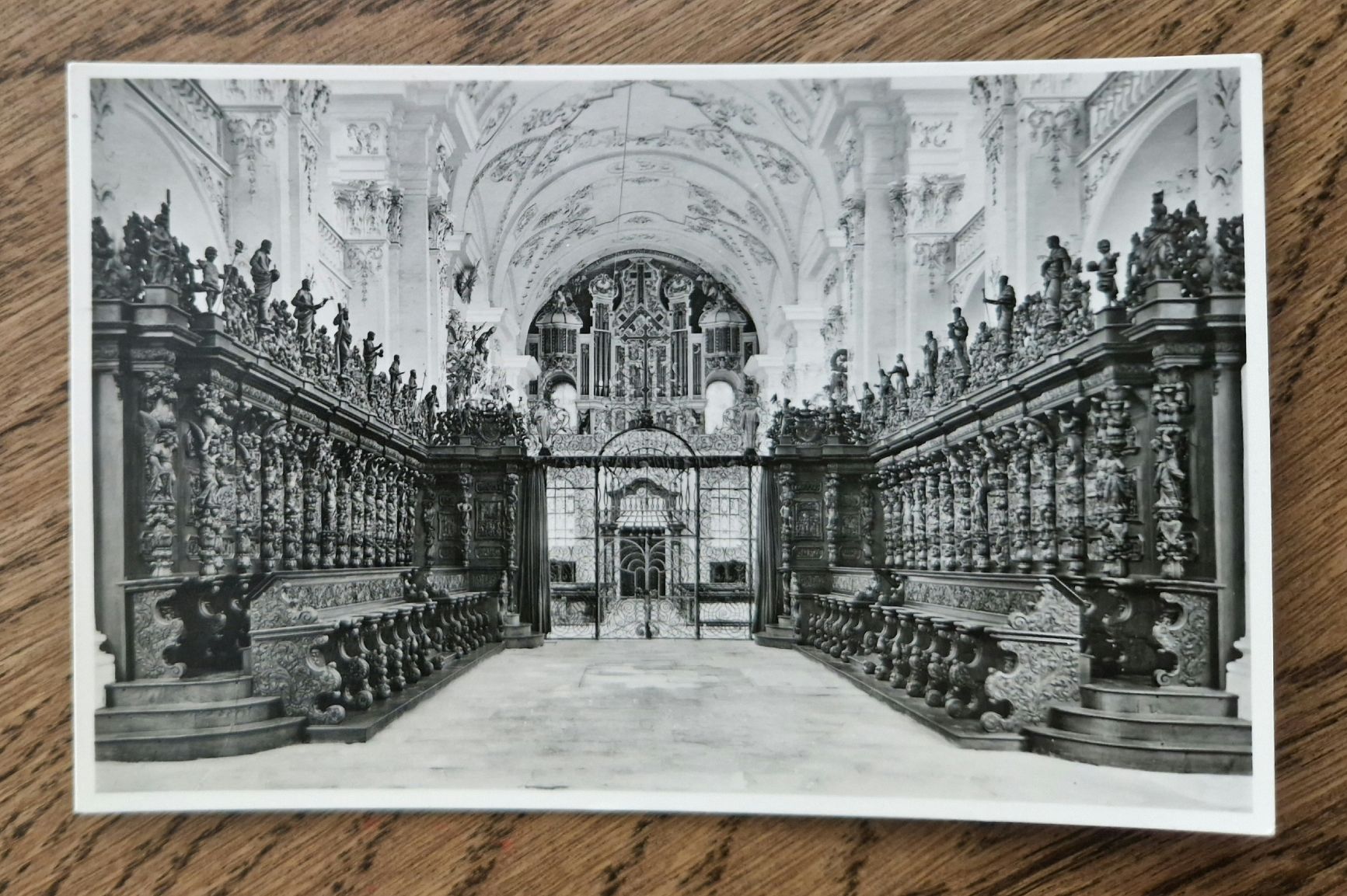 Cartoline postali: Chorgestühl von St. Urban 1937 – Usato da Ebikon venduto da Donar50