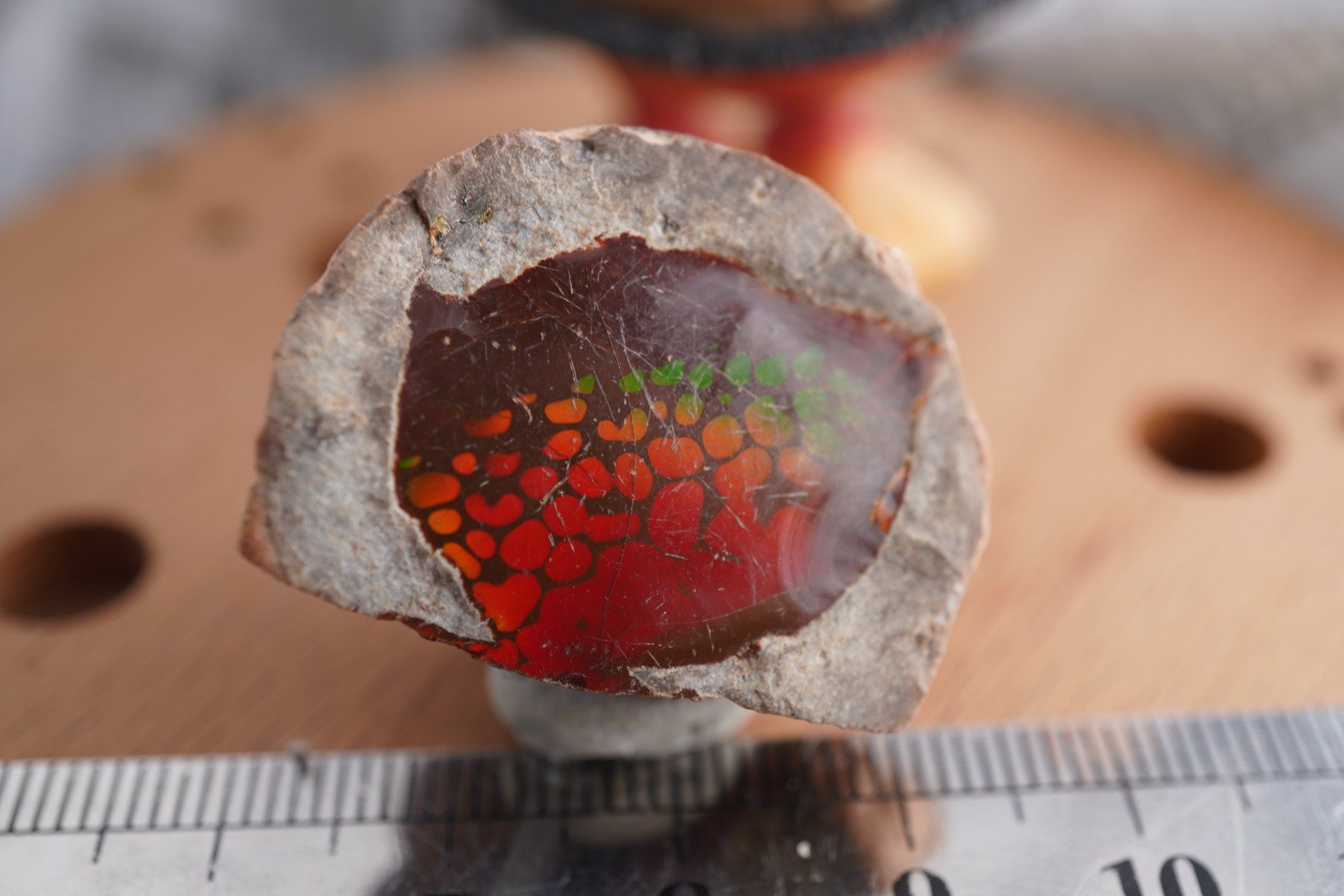 Pietre preziose: Chocolat Opal Nuss   62ct Einzelstück TOPSTONE – Nuovo e nell'imballaggio originale da Eschenbach SG venduto da topstone 3