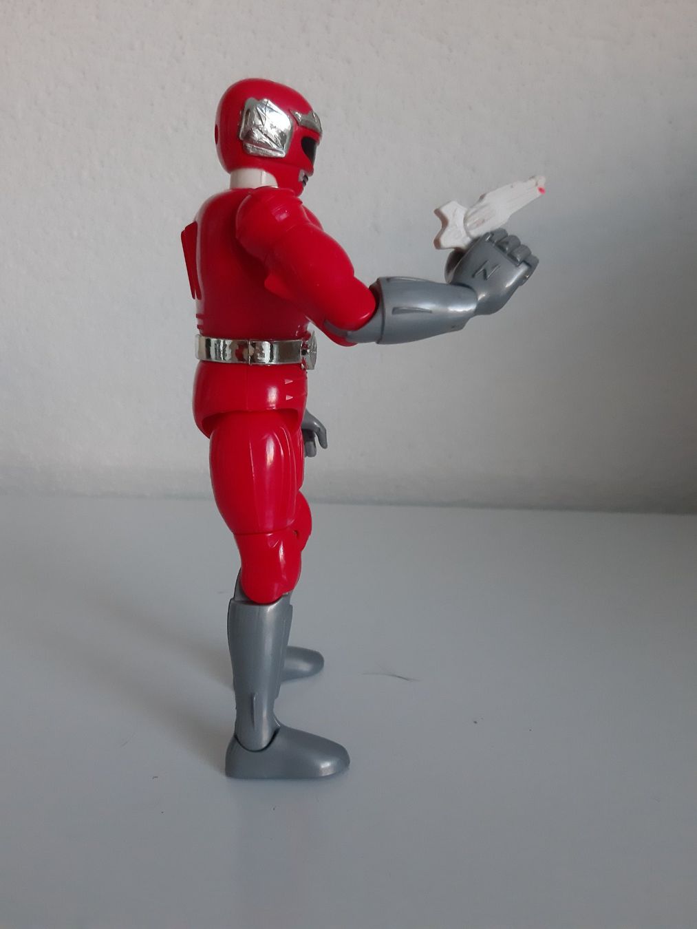 Statuette: Power Rangers Red Ranger Action Figure 1993 – Usato da Buchs SG venduto da Bray_Law 3
