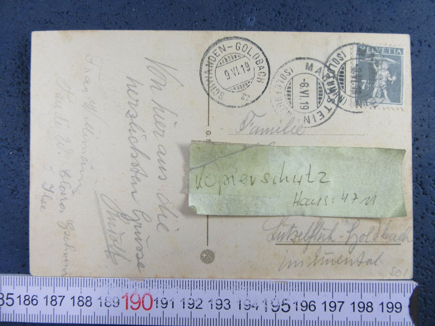 Cartoline postali: MARIASTEIN 1919 KIRCHE KLOSTER SO AK – Usato da Ettingen venduto da Hausi4711 1