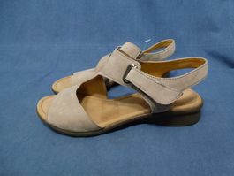 GABOR SANDALEN GR 37 UK 4 LEDER KLETTVERSCHLUSS NEU KEIL