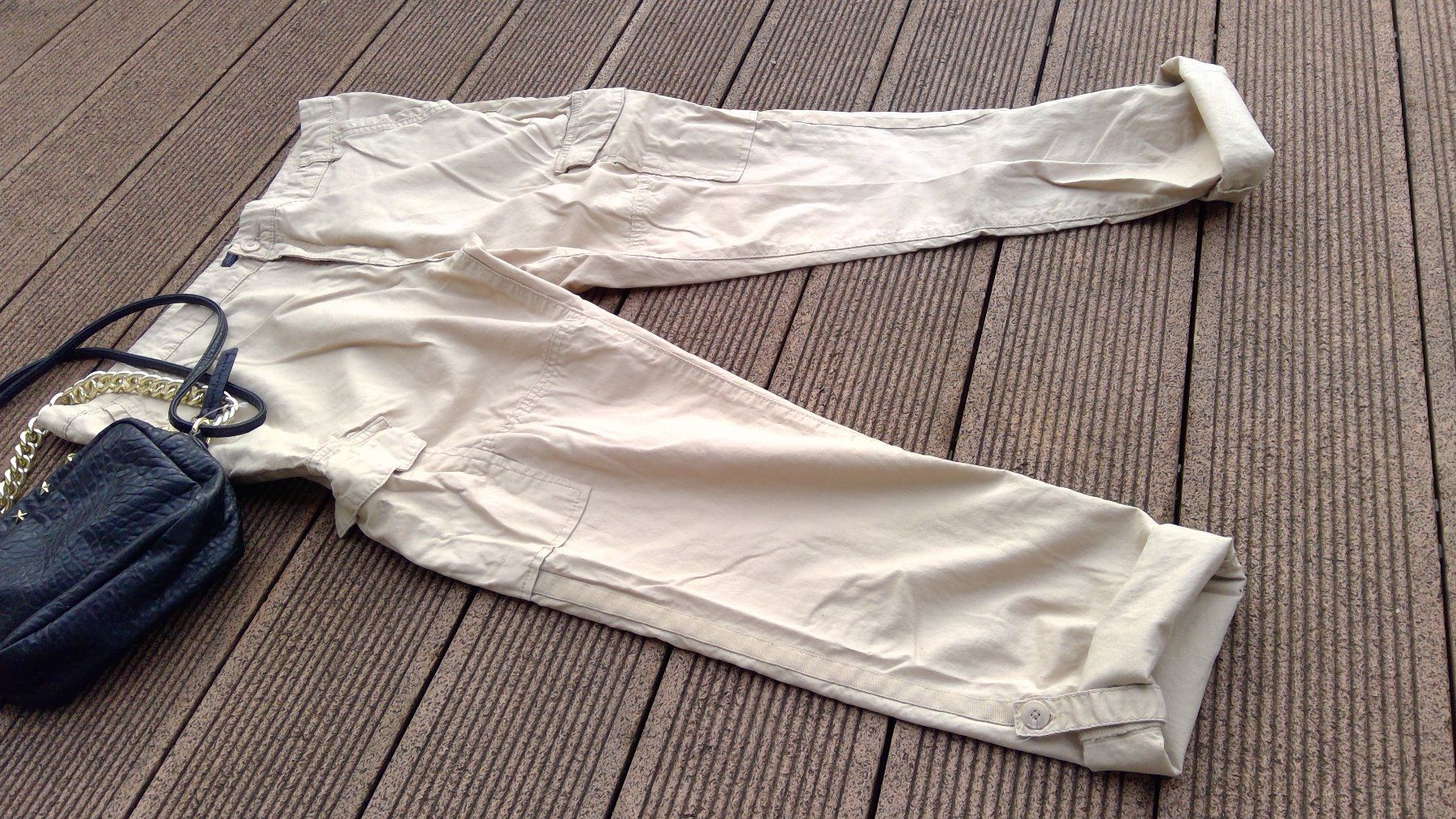 Pantaloni: Pantalon beige cargo CHICOREE, taille L/42(97,5cm) – Nuovo (secondo la descrizione) da Agiez venduto da chouchanelle 1