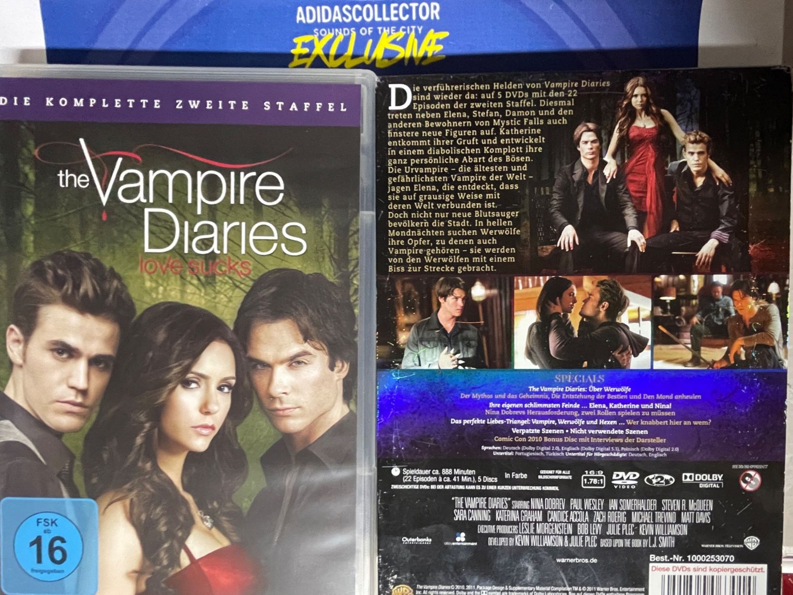 Tutti i DVDs: The Vampire Diaries – Usato da Muri b. Bern venduto da AdidasCollector