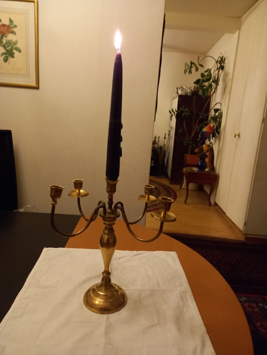 Portacandele: 5er Antik  Kupfer Kerzenstander – Usato da Bern venduto da Imamrashed 1