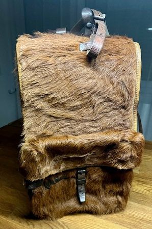 Antiker Schweizer Militär Rucksack (Haaraff)